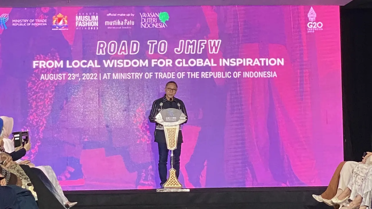 Gelar Road to JMFW 2023, Mendag: Indonesia Mesti Kuasai Fesyen Muslim Dunia