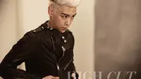 Kerennya Sosok T.O.P Big Bang Jadi Fashionista Demi Majalah