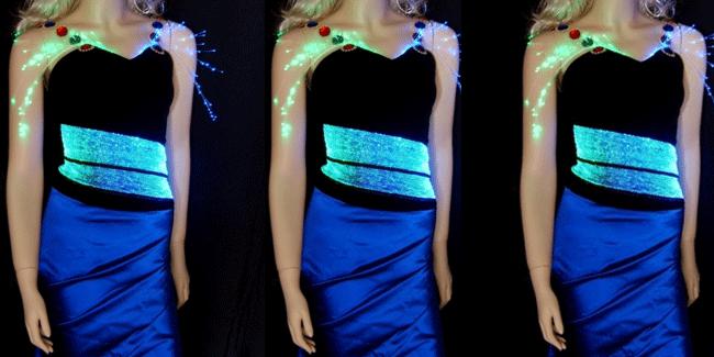 illuminating dress