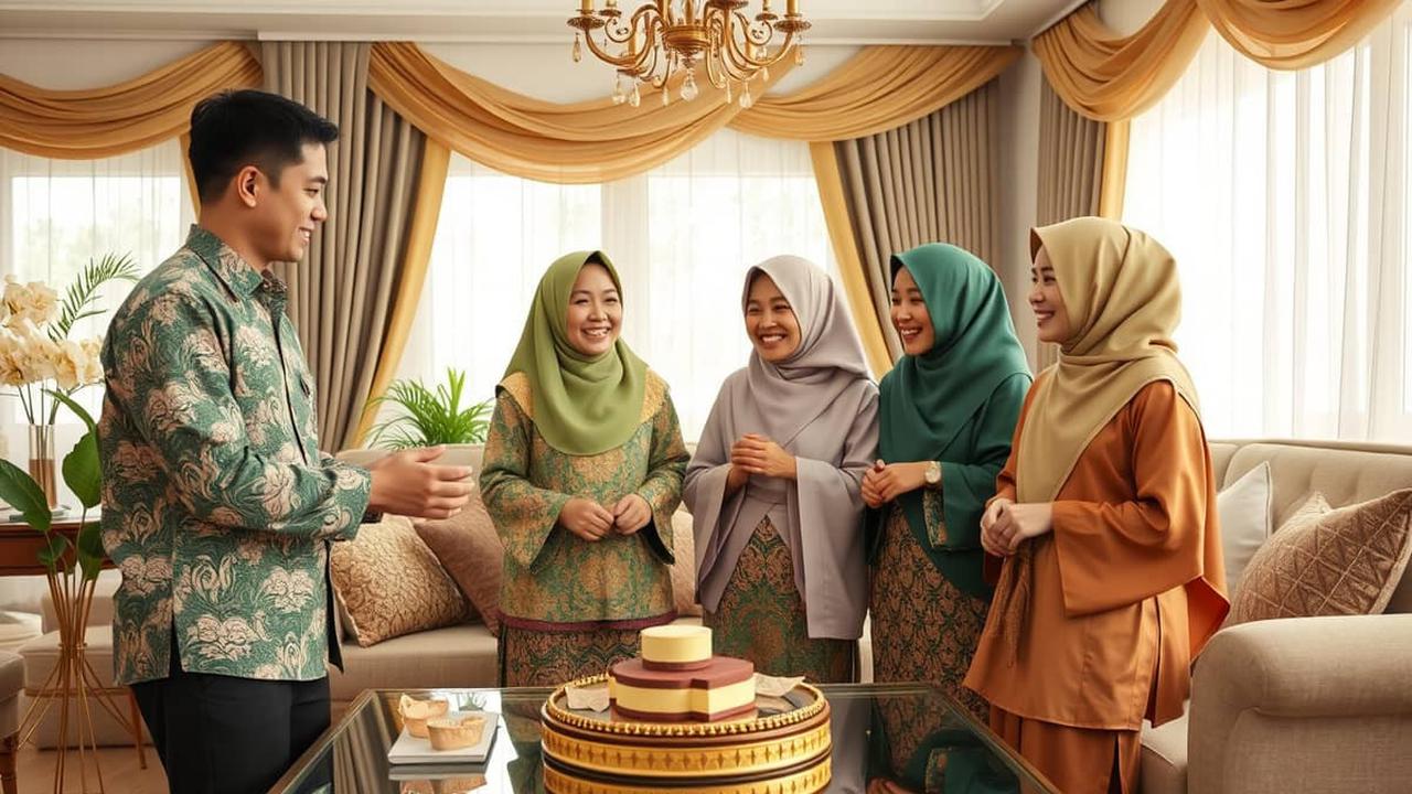 ucapan lebaran pantun lucu