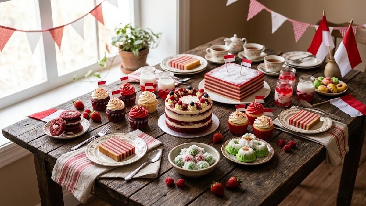 12 Ide Kue Merah Putih untuk Memeriahkan HUT RI, Kreasi Unik Sambut Hari Kemerdekaan