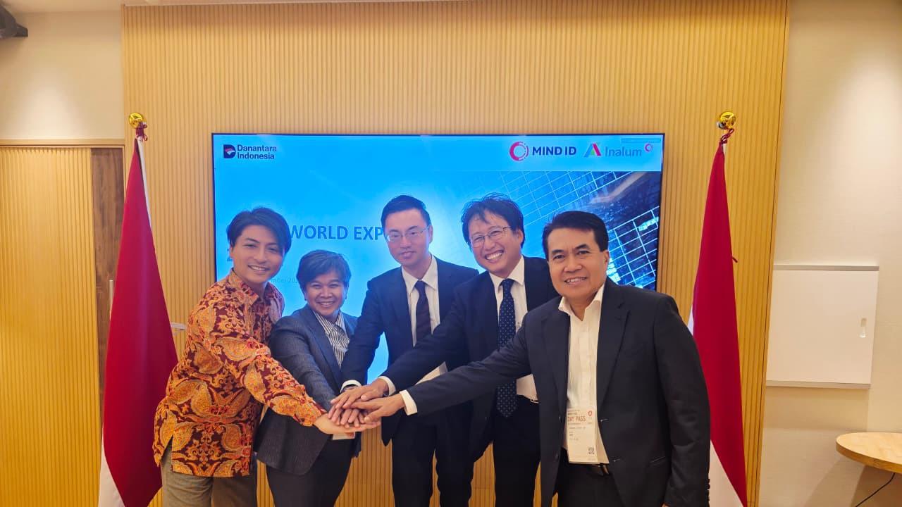 Garap Hilirisasi Aluminium, Inalum Teken Kerja Sama Global dalam Perhelatan World Expo 2025 di Osaka
