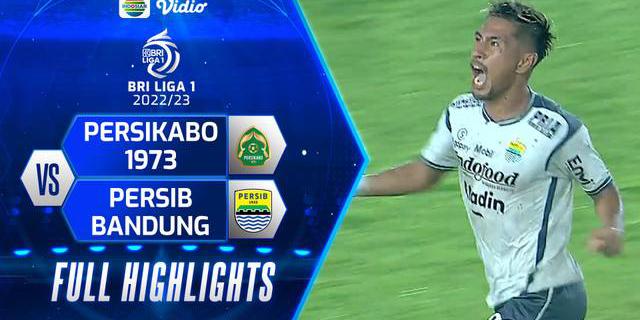 VIDEO: Highlights BRI Liga 1, Persib Bandung Ditahan Imbang 1-1 oleh Persikabo 1973
