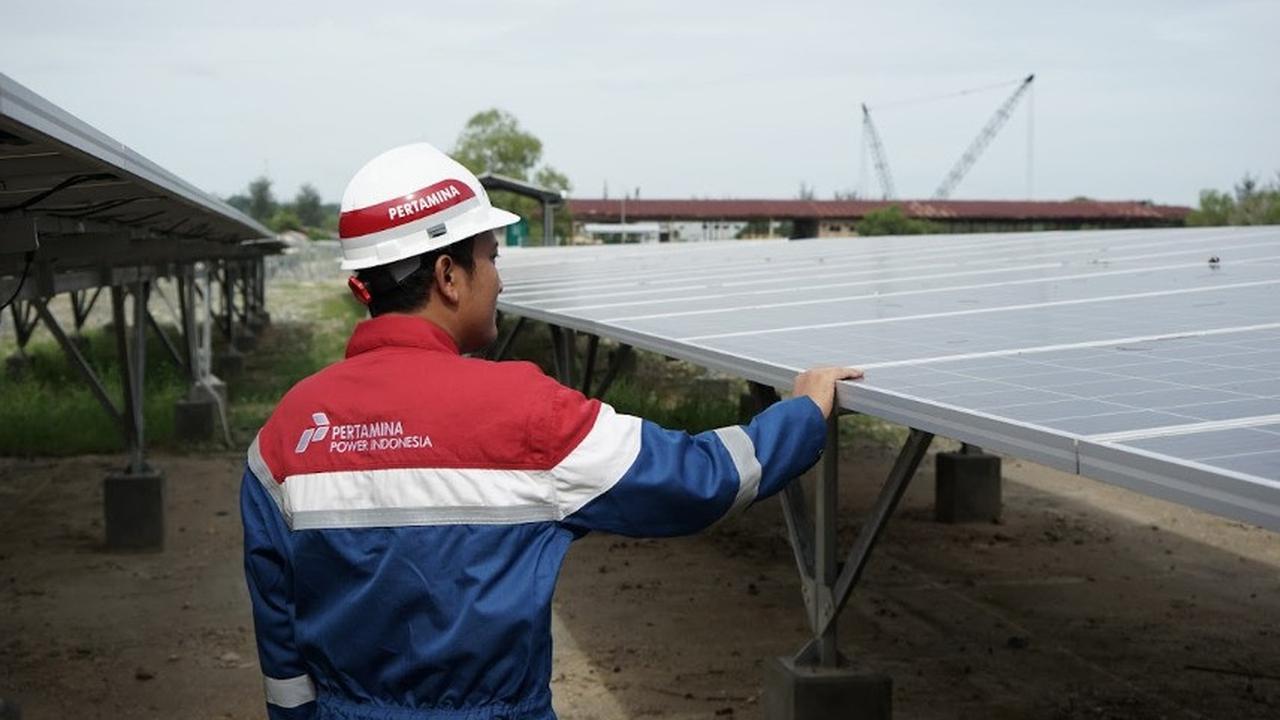 Pertamina New & Renewable Energy (Pertamina NRE) mampu meningkatkan pemanfaatan listrik yang bersumber dari energi hijau 267 persen di 2022 dibandingkan kapasitas pada tahun sebelumnya. (Dok Pertamina)