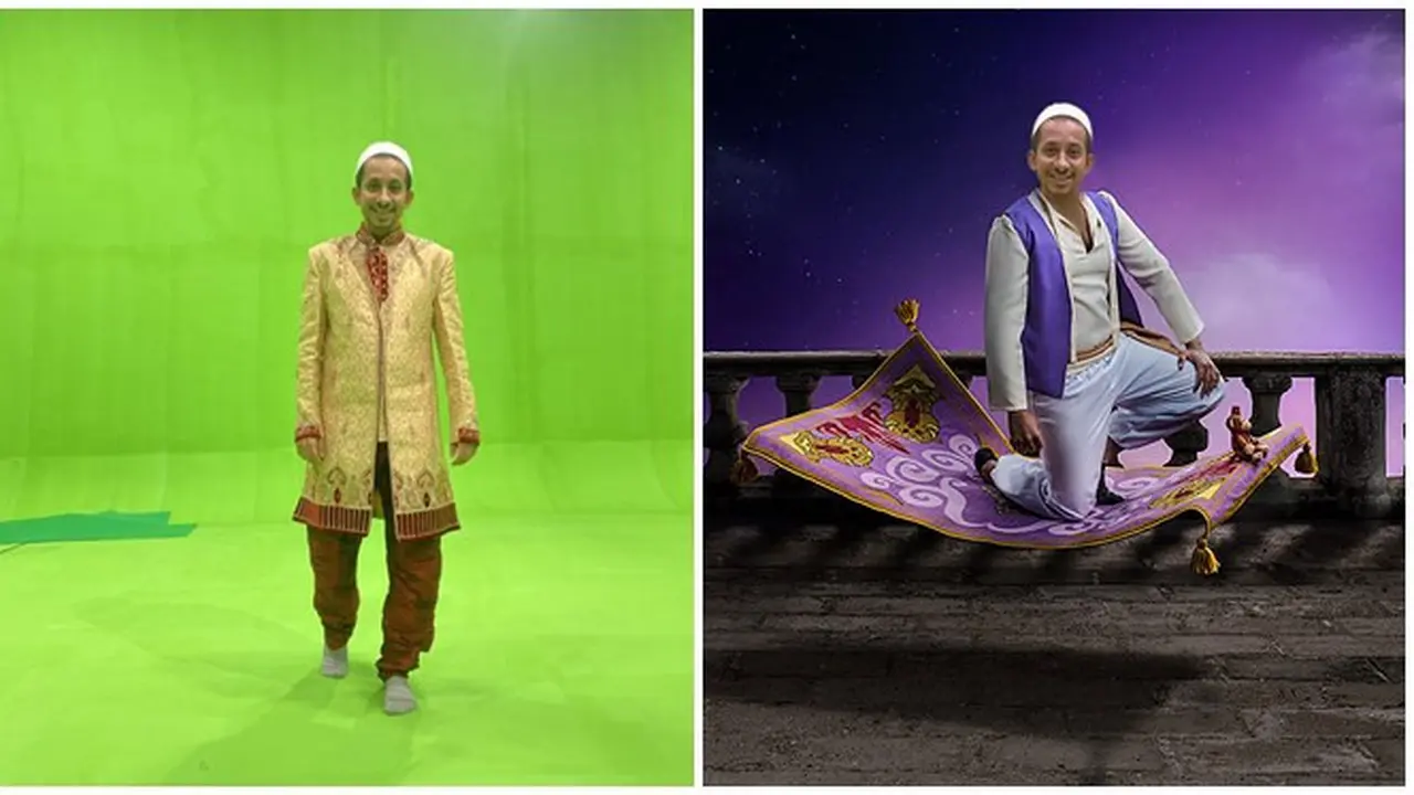 Habib Husein Ja'Far Minta Latar Fotonya Diedit, 8 Hasilnya Bikin Geleng Kepala