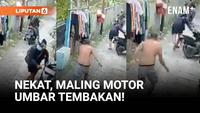 Aksi Nekat Begal Siang Hari, Maling Umbar Tembakan!