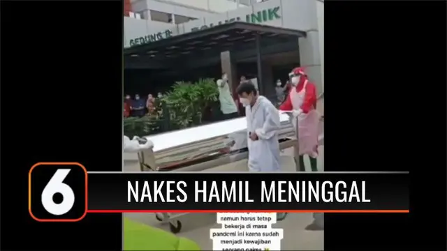 VIDEO: Beredar di Medsos! Detik-detik Pria Melepas Kepergian Istri Nakes dan Calon Bayi yang Meninggal Akibat Covid-19