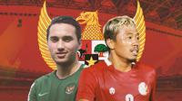 Timnas Indonesia - Ezra Walian dan Kushedya Yudo (Bola.com/Adreanus Titus)