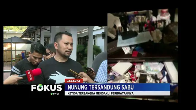 Tim penyidik Resnarkoba Polda Metro Jaya menyatakan komedian Nunung aktif menggunakan sabu meski sudah berkali-kali dilarang suami.