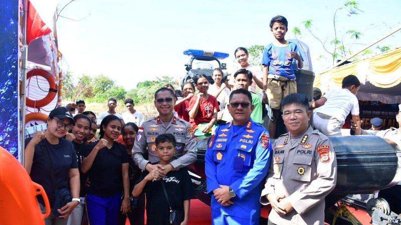 Pameran HUT Ke-80 Bhayangkara Polda NTT Pererat Hubungan Polri dan Masyarakat