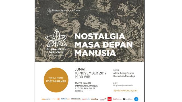 Catat Pidato Kebudayaan Dkj Digelar 10 November Lifestyle