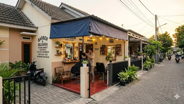 Inspirasi Jualan Depan Rumah Type 45