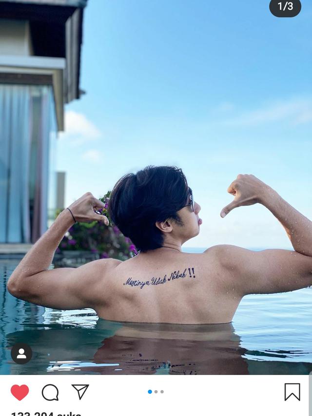 Immanuel Caesar Hito dan Felicya Angelista. (Foto: Instagram @hitocaesar)