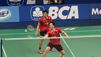 Hendra Setiawan/Mohammad Ahsan di ajang BCA Indonesia Open Super Series Premier 2015