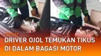 Kejadian tidak terduga dialami oleh seorang driver ojol
