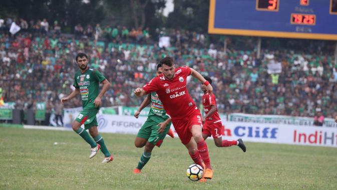 Pelatih Persija Jakarta, Stefano Cugurra Teco, mengaku timnya tampil tak cukup baik sehingga harus mengakui kekalahan 1-3 dari PSMS Medan pada laga pekan ketiga Liga 1 2018. (dok. Persija Jakarta)