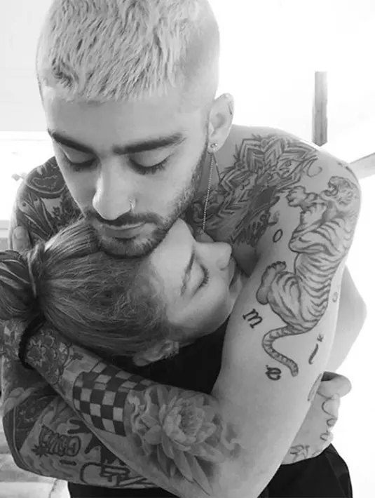 "Yolanda mencintai Zayn, namun bukan rahasia lagi bahwa Zayn masih miliki kekurangan," jelas sumber lagi. (instagram/yolanda.hadid)