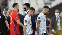 Reaksi Warganet Efek Terhenti di Tengah Jalan Laga Brasil Vs Argentina : Pedas Abis...