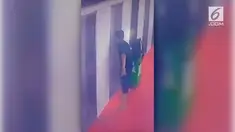 Detik-detik aksi pencurian di Masjid Istiqlal Jakarta terekam kamera CCTV.