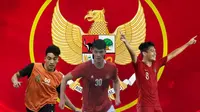 Timnas Indonesia - Jack Brown, Elkan Baggott, Witan Sulaeman (Bola.com/Adreanus Titus)