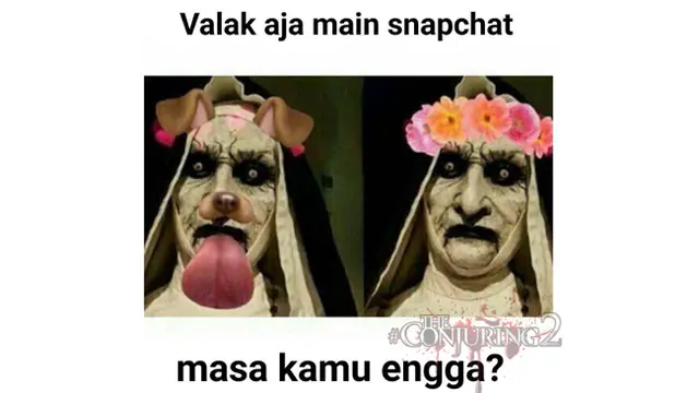 5 Hal Ini Akan Dilakukan Netizen Saat Bertemu Valak Conjuring 2