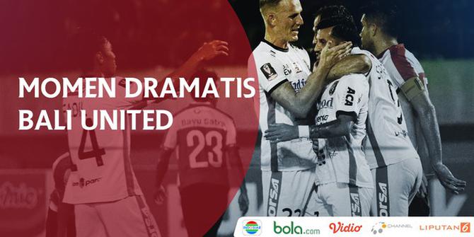 VIDEO: Momen Dramatis Bali United Menuju Final Piala Presiden 2018