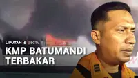 KMP Batumandi Terbakar di Perairan Merak, Ratusan Penumpang Dievakuasi
