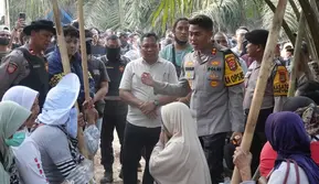 Kondisi Terkini Lokasi Konflik Lahan Berujung Pembakaran Kantor Sawit