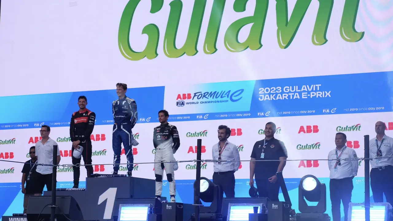 Para Pemenang GulaVit Jakarta E-Prix Formula E 2023 pada Minggu 4 Juni 2023