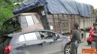 Akibat Panjangnya Antrean, Kecelakaan Sering Terjadi