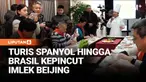 Turis dari sejumlah negara seperti Spanyol, Portugal, dan Brasil turut meramaikan perayaan Festival Musim Semi atau Tahun Baru Imlek di Beijing pada Jumat (13/2). Mereka tampak antusias mengikuti berbagai kegiatan budaya khas Tiongkok yang digelar di...