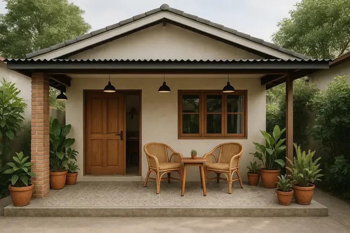 6 Model Rumah Bagus Sederhana Terinspirasi ala Warung Kopi, Ada Sudut Nongkrong Favorit Tamu