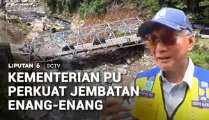 Kementerian PU Perkuat Jembatan Enang-Enang