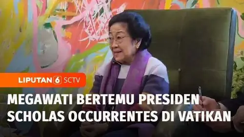 VIDEO: Megawati Diminta Jadi Dewan Penasihat Scholas Ocurrentes Asia