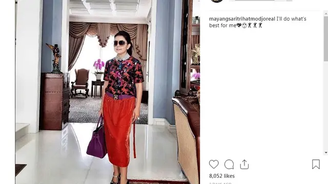 Mayangsari (Foto: Instagram)