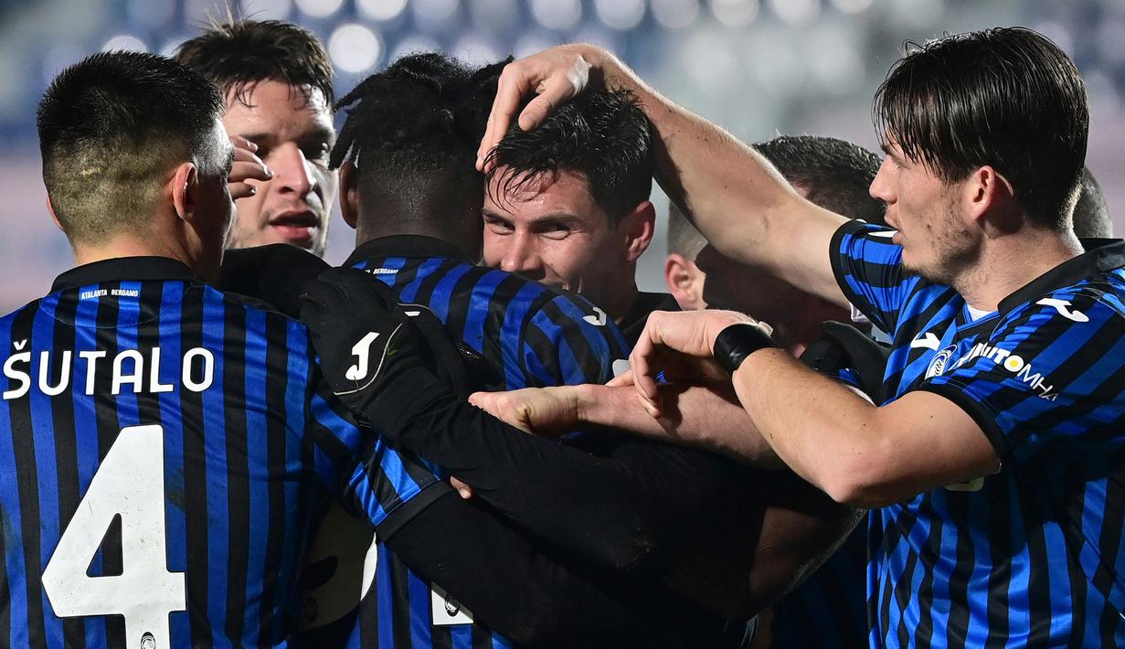 Foto Brace Matteo Pessina Bawa Atalanta Tekuk Napoli 3 1 Dan Lolos Ke Final Dunia Bola Com