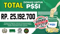 Bonek Galang 'Donasi' untuk PSSI Terkumpul Rp25 Juta (Dewi Divianta/Liputan6.com)