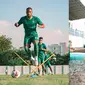 6 Potret Alie Sesay Latihan Bersama Persebaya, Bek Asing Tangguh (sumber: Instagram/alie_sesay1)