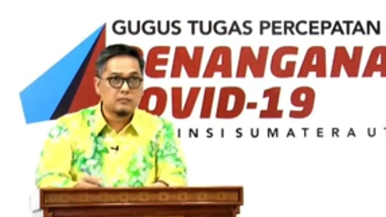 Juru Bicara (Jubir) Gugus Tugas Penanganan COVID-19 Provinsi Sumut, dr Aris Yudhariansyah