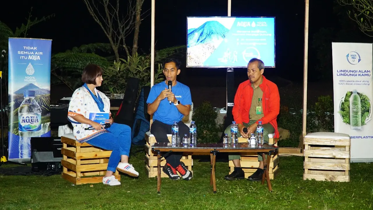 Diskusi Jejak Baik #BijakBerplastik: Aksi Bersih Gunung Gede Pangrango di Cianjur pada Senin (21/11/2023). (Liputan6.cpm/ ist)