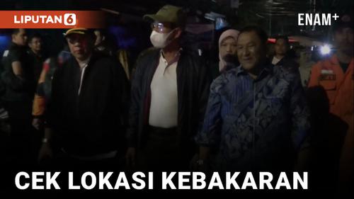 VIDEO: PJ Gubernur DKI Jakarta Heru Budi Hartono Juga Cek Lokasi Kebakaran