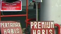 BBM Subsidi dan Non-Subsidi di SPBU Jakarta Timur Habis
