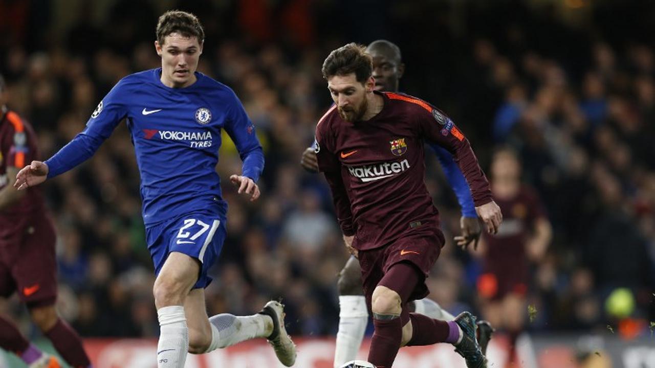 Andreas Christensen dan Lionel Messi