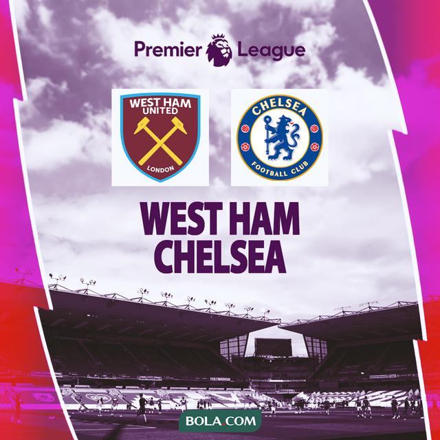 Liga Inggris - West Ham United Vs Chelsea