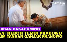VIDEO: Momen Gibran Cium Tangan Ganjar Pranowo Usai Heboh Pertemuan dengan Prabowo