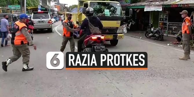 VIDEO: Aksi Kabur Menghindari Razia Protokol Kesehatan