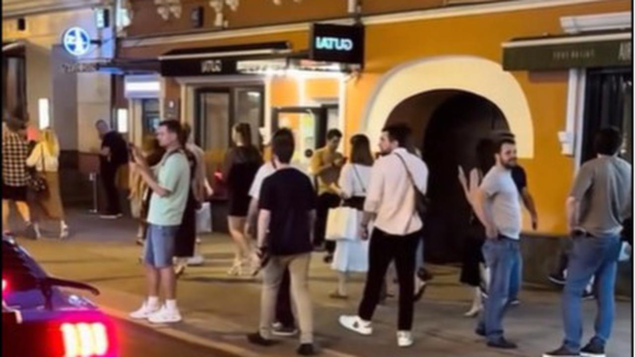 Kehidupan malam di Moskow