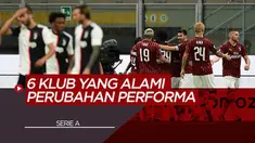 Berita Video Klub-Klub Serie A yang Alami Perubahan Performa di Masa New Normal, Termasuk Lazio dan AC Milan