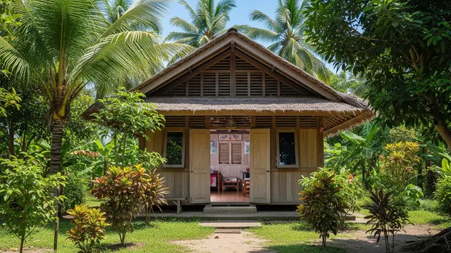 12 Inspirasi Rumah Desa dengan Jendela Lebar, Desain Modern Menyatu dengan Alam