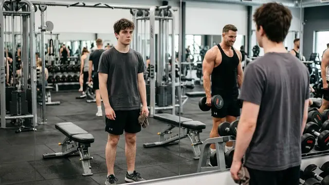 latihan di gym